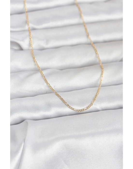 CM 14K Gold Renk 60 cm Zincirli Kadın Kolye