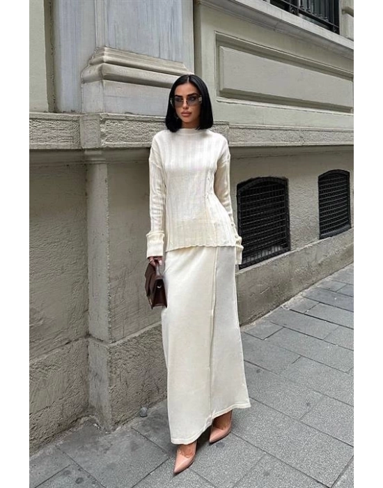 Darcy Etek Bluz Triko Takım 9969