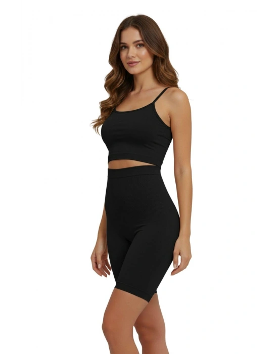 DİKİŞSİZ BAYAN DİZALTI BOXER  KADIN AK4240