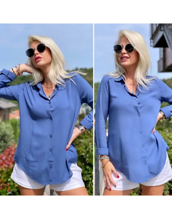 Dokuma Viskon Kumaş Efsane Gömlek