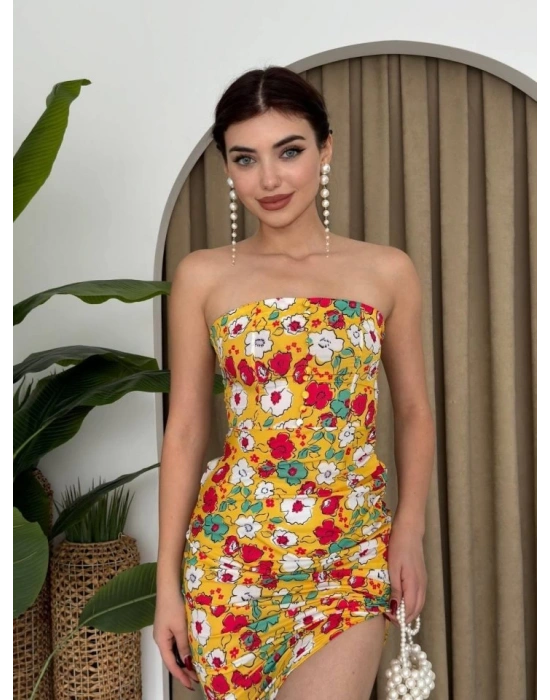 Emelıe Straplez Elbise