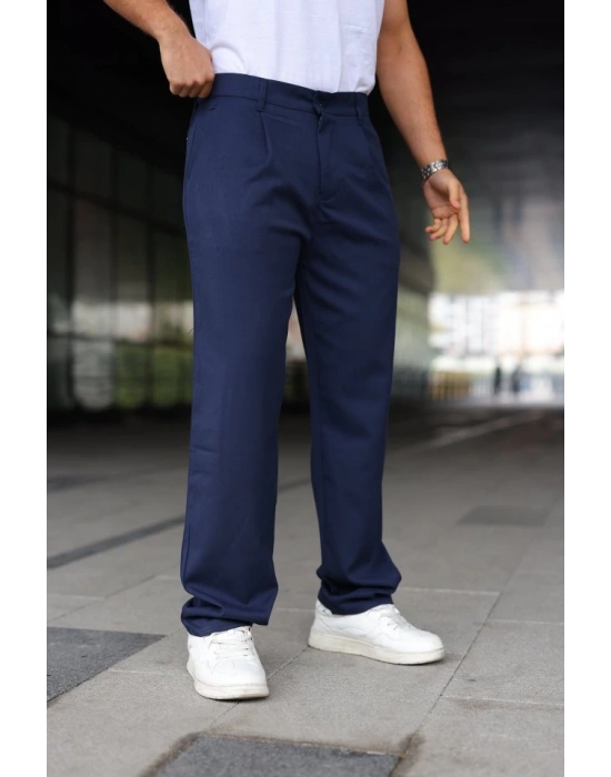 Erkek Beli Lastikli Baggy Pantolon