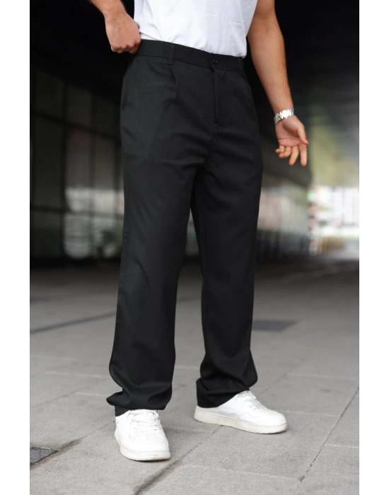 Erkek Beli Lastikli Baggy Pantolon