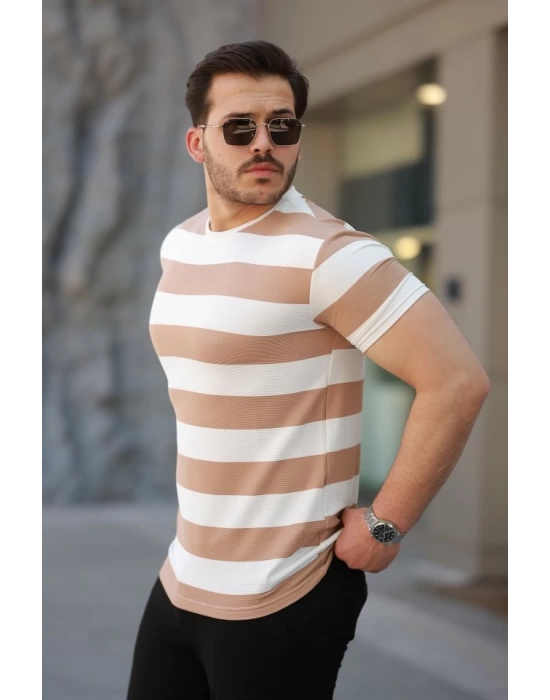 Erkek çift Renk Pamuklu örme Kumaş Kısa Kollu T-shirt