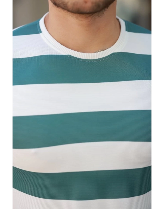 Erkek çift Renk Pamuklu örme Kumaş Kısa Kollu T-shirt