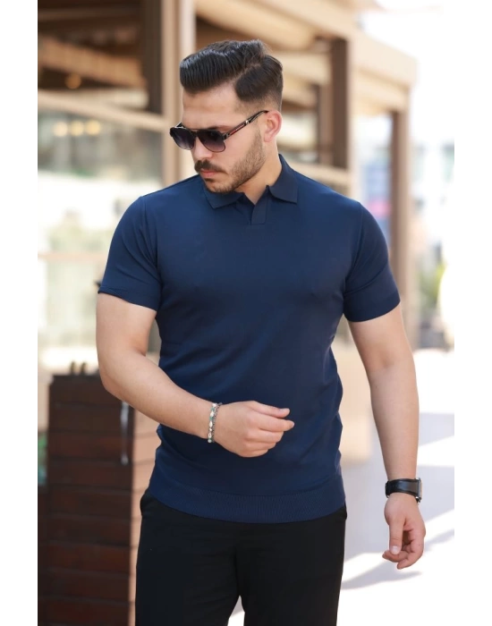 Erkek Hemşire Yaka Kısa Kollu Tişört