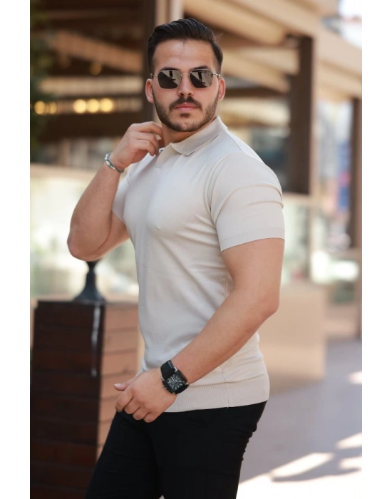 Erkek Hemşire Yaka Kısa Kollu Tişört