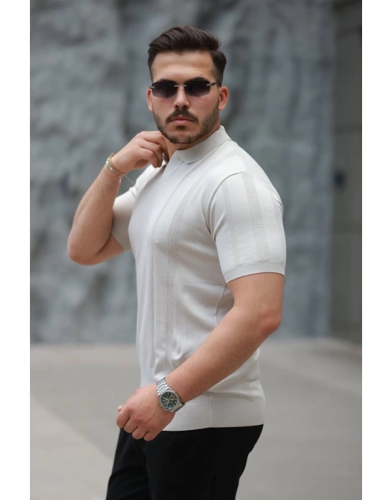 Erkek Hemşire Yaka Kısa Kollu Tişört