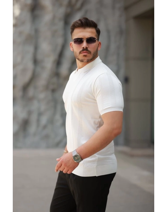 Erkek Hemşire Yaka Kısa Kollu Tişört