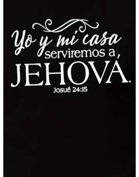 Erkek Jehova Baskılı Süprem T-shirt