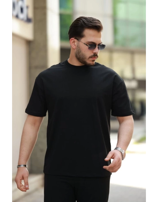 Erkek Kısa Kollu Basic Oversize Tshirt