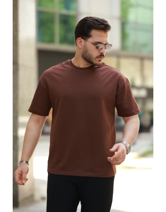 Erkek Kısa Kollu Basic Oversize Tshirt