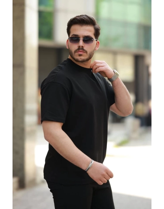 Erkek Kısa Kollu Basic Oversize Tshirt