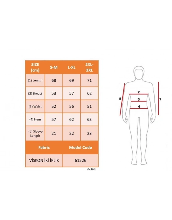 Erkek Kısa Kollu Hakim Yaka önü Düğmeli Viskon Tişört