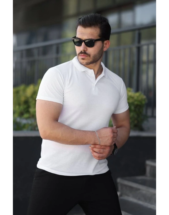 Erkek Kısa Kollu Yakalı Tişört