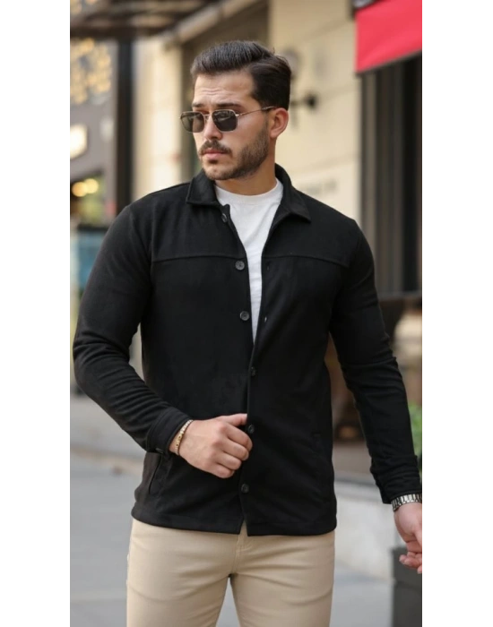 Erkek Süet Ceket Gömlek
