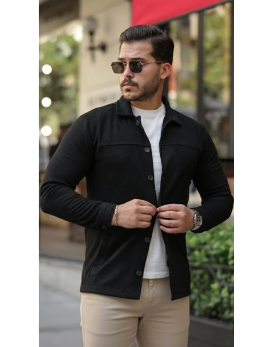 Erkek Süet Ceket Gömlek