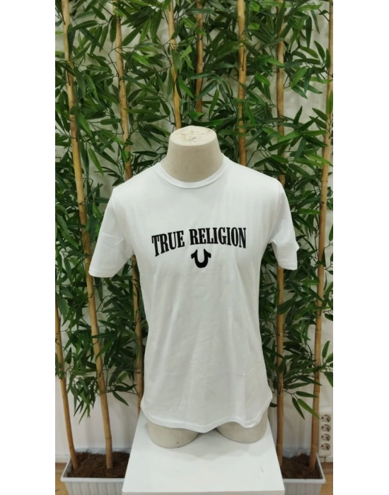 Erkek True Religion Baskılı Süprem T-shirt