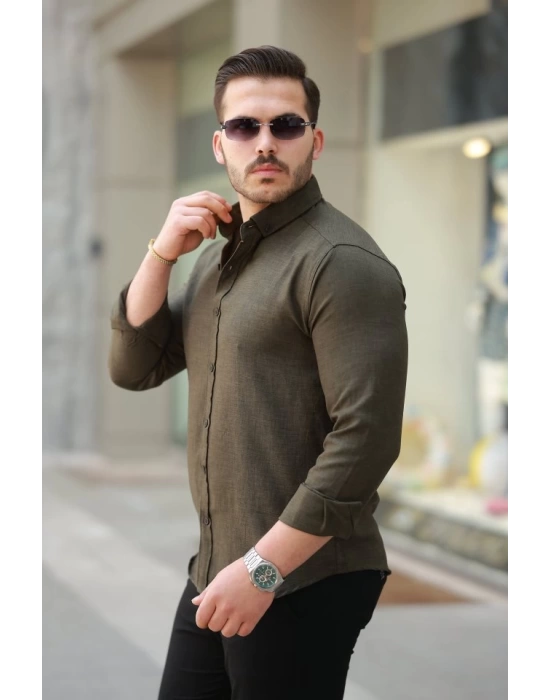 Erkek Uzun Kollu Gömlek