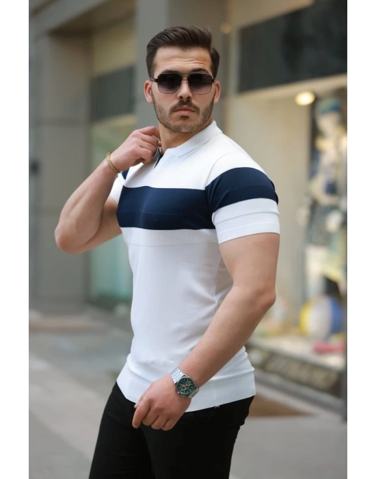 Erkek Yakalı Kısa Kollu Tişört