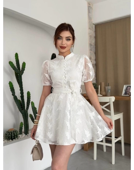 Erwa Kemer Detaylı Elbise