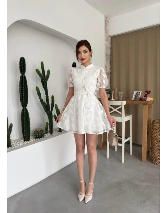 Erwa Kemer Detaylı Elbise