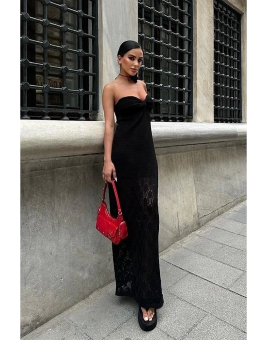 Eudora Ajurlu StraplezElbise 2771