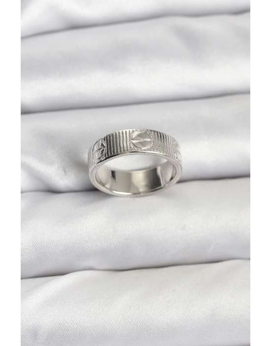 Gümüş Renk Model Kadın Yüzük