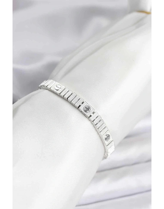 Gümüş Renk VIP Seri Bileklik