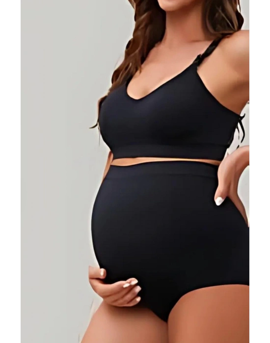 HAMİLE SLİP DİKİŞSİZ KORSE KADIN 4449