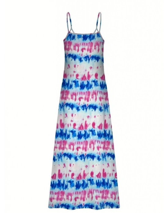 Kadın Askılı Tam Boy Süprem Elbise