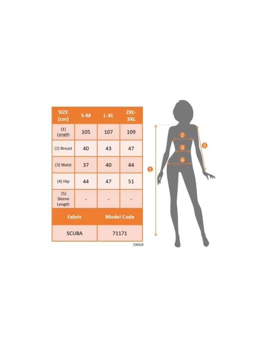 Kadın Bodycon Midi Boy Dalgıç Elbise