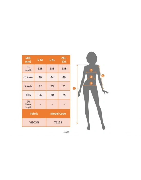 Kadın Boyundan Askılı Belden Lastikli Yandan Yırtmaç Detaylı Viskon Elbise