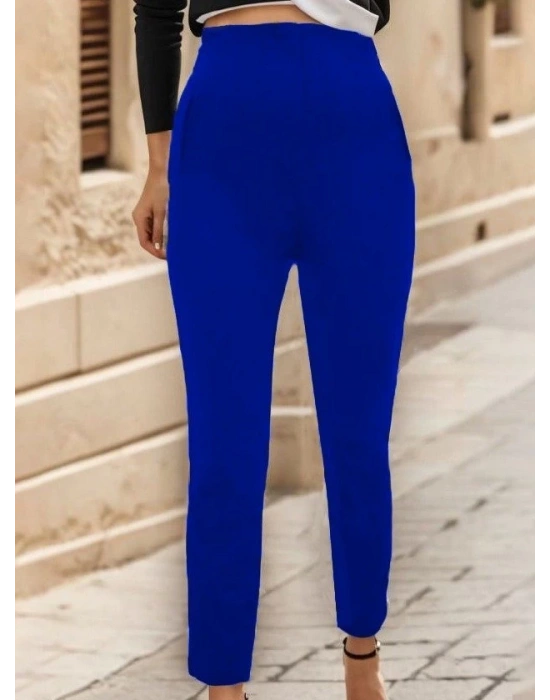 Kadın çima Detay Ithal Krep Pantolon