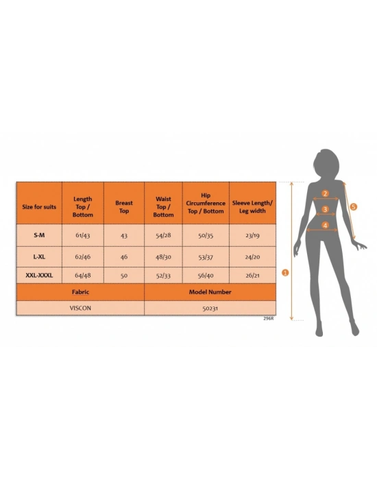 Kadın Kısa Kollu çapa Baskılı Viskon Ikili Takım