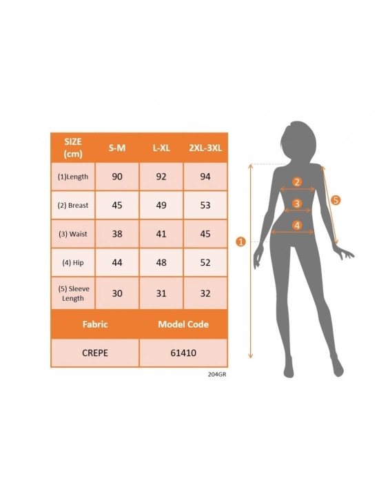 Kadın Kısa Kollu Kruvaze Yaka Beli Lastikli Süprem Maksi Boy Elbise