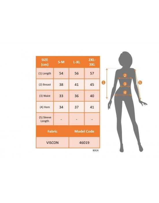 Kadın Sıfır Kol Göğüs, Sırt Ve Yanları Kesik Detay çıtçıtlı Viskon Bodysuit