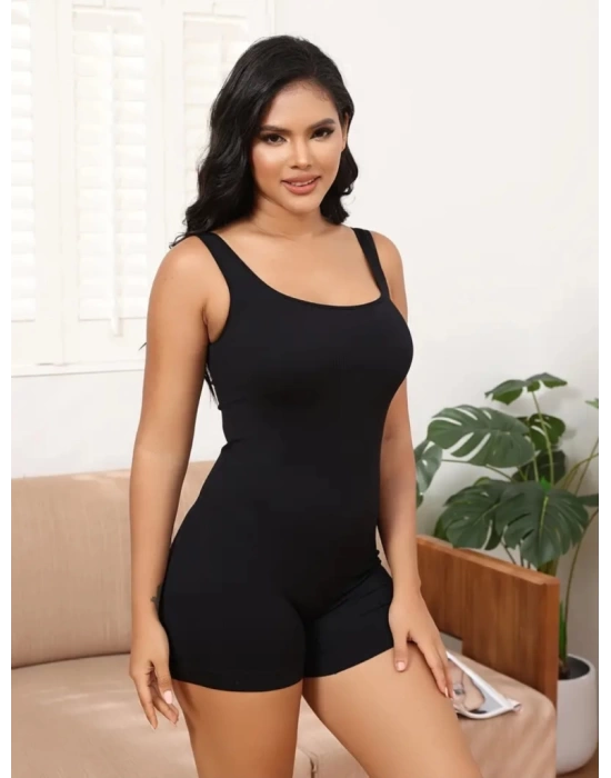 Kadın Sırt Sporcu Kesim Kaşkorse Minibodycon
