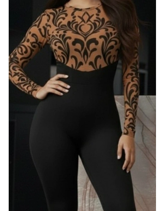 Kadın Siyah Krep Kumaş Pantolon