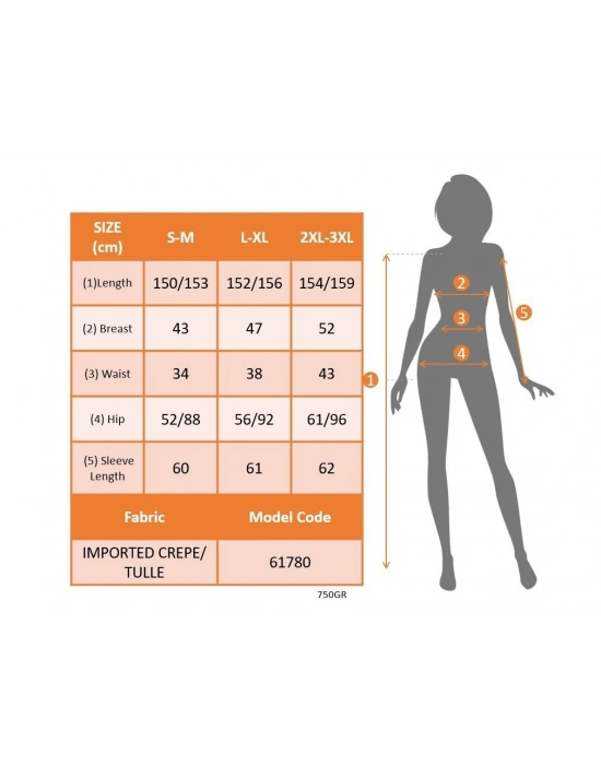 Kadın Uzun Kollu Kruvaze Yakalı Belden Kuşaklı Tüllü Uzun Ithal Krep Elbise
