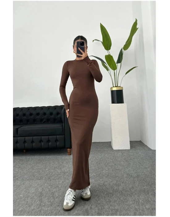 Kadın Uzun Kollu Maxi Elbise