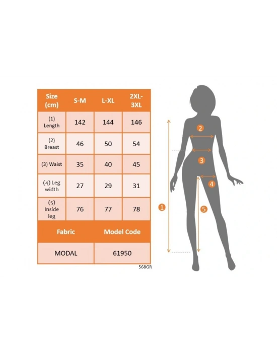 Kadın Uzun Kollu Yakası Açık Kemerli Uzun Modal Tulum