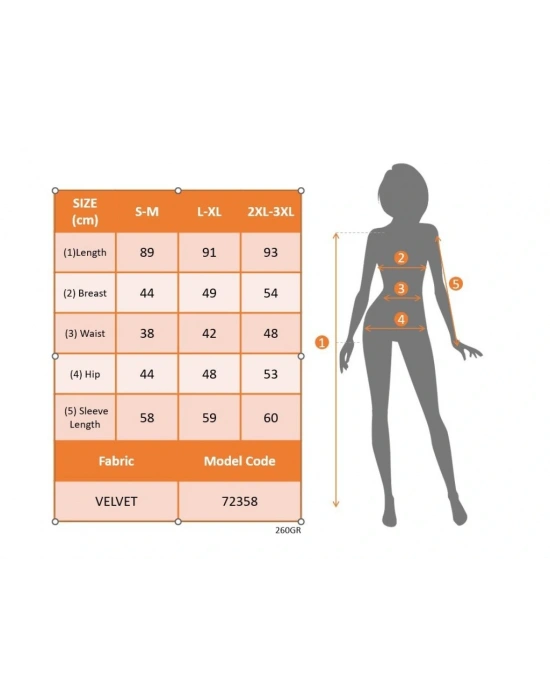 Kadın Uzun Kollu Yuvarlak Pulpayet Yaka Ve Sırt Detaylı Mini Kadife Elbise