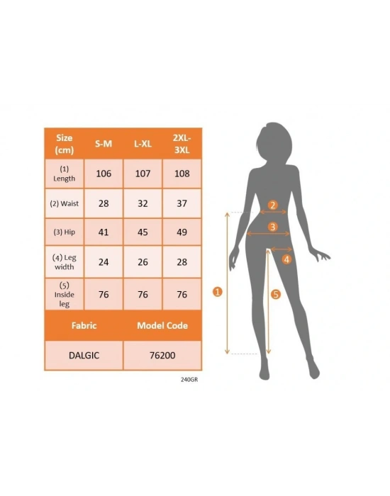 Kadın Yüksek Bel Ispanyol Paçalı Pantolon Tayt