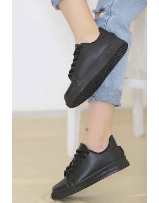 Unisex Üç İplik Parçalı Yakalı SweatShirt - Yeşil