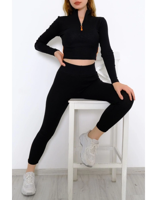 Baskılı Oversize T-shirt - Siyah