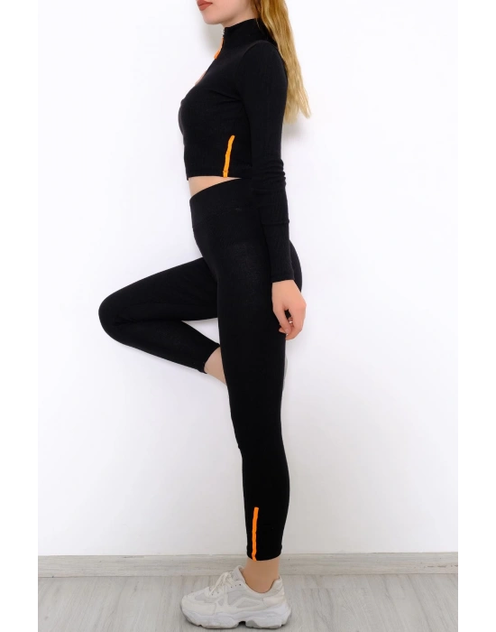 Baskılı Oversize T-shirt - Siyah