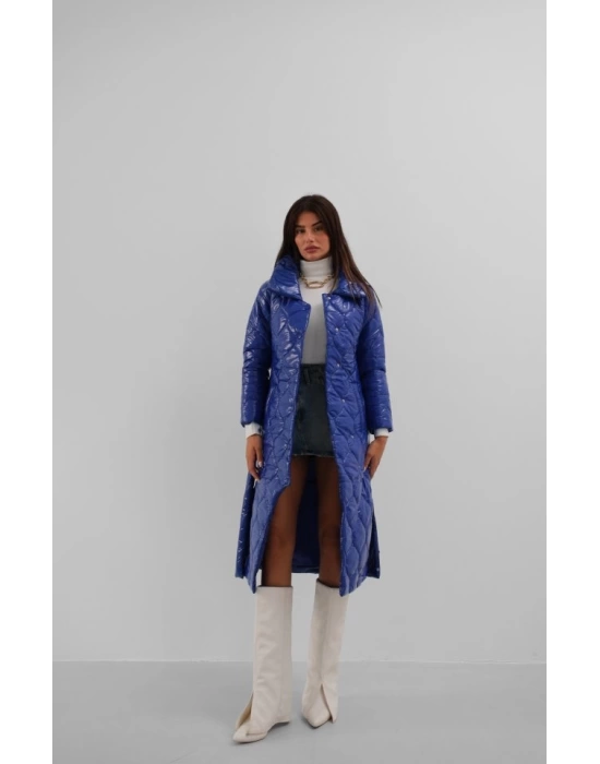 Kemerli Rugan Şişme Maxi Mont