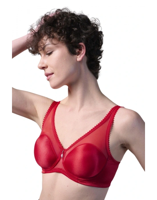 KIRMIZI SÜTYEN KADIN Y1840-C