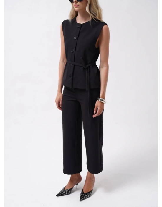 Kuşaklı Dokuma Yelek